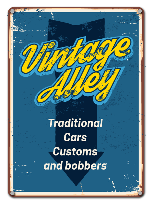Vintage Alley - Traditional cars, customs, bobbers presented by Hotel Blackfoot