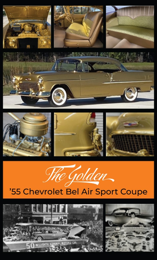 The Golden ’55 Chevrolet Bel Air Sport Coupe