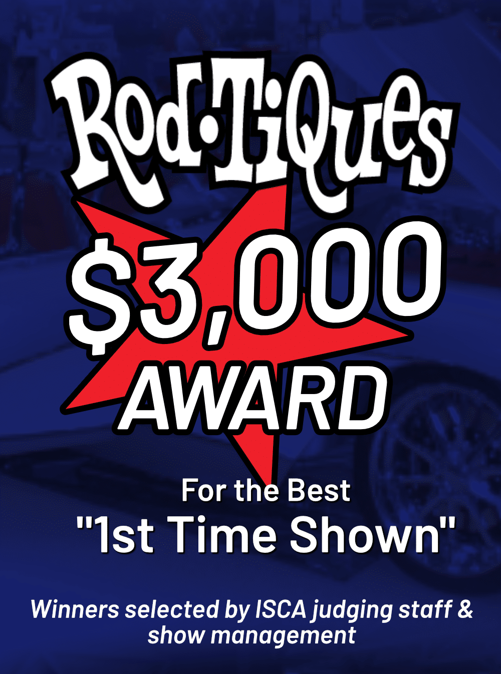 Rod-Tiques 1st time show award